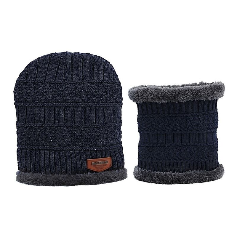 CRUSEC - Set Calentador Gorro Mas Bufanda De Cuello Invierno