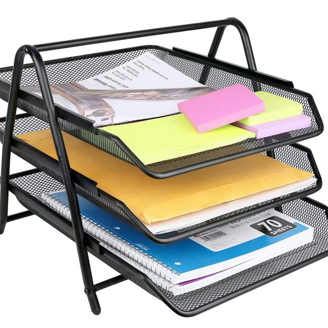 CRUSEC - Bandeja Organizador Documentos Escritorio 3 Niveles