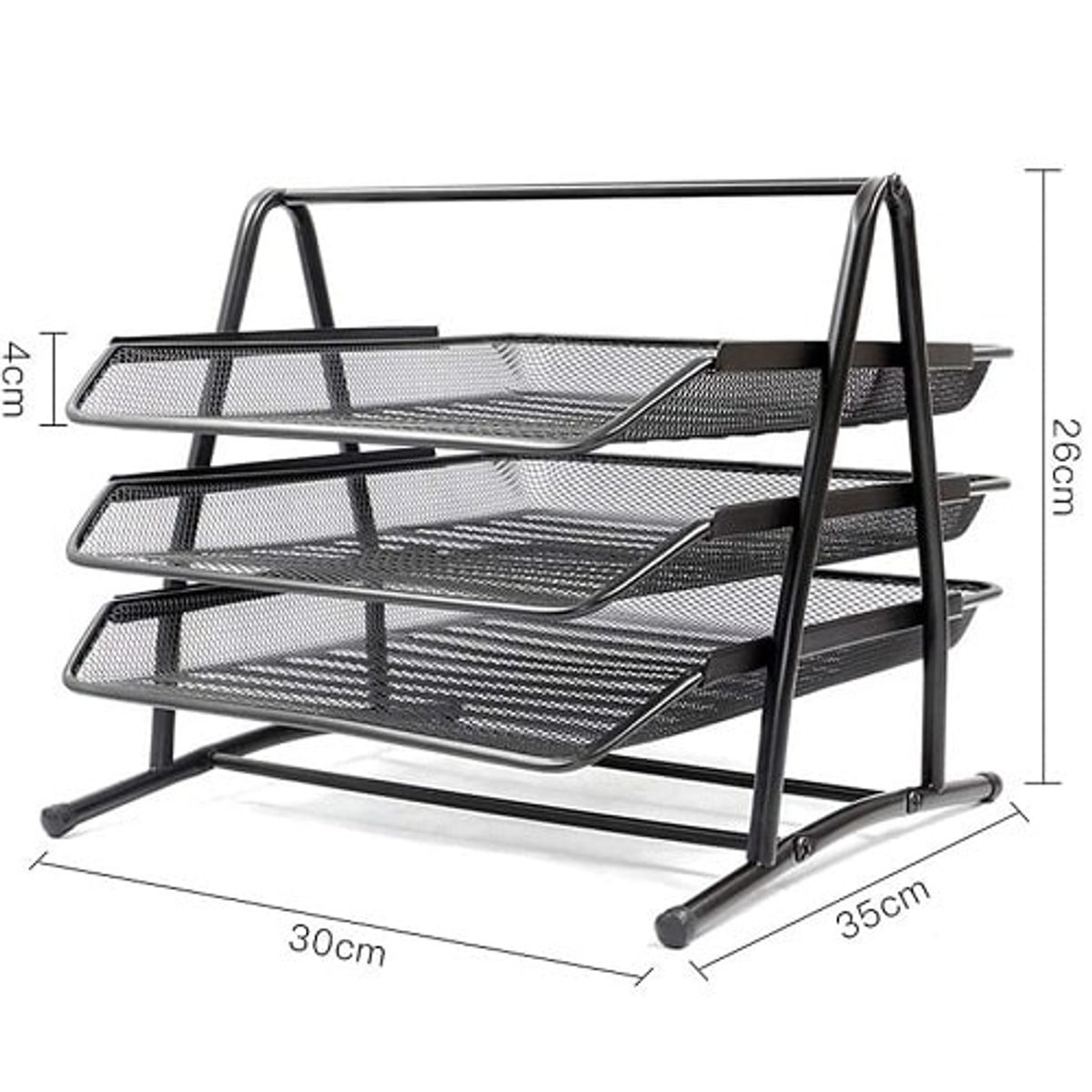 CRUSEC - Bandeja Organizador Documentos Escritorio 3 Niveles