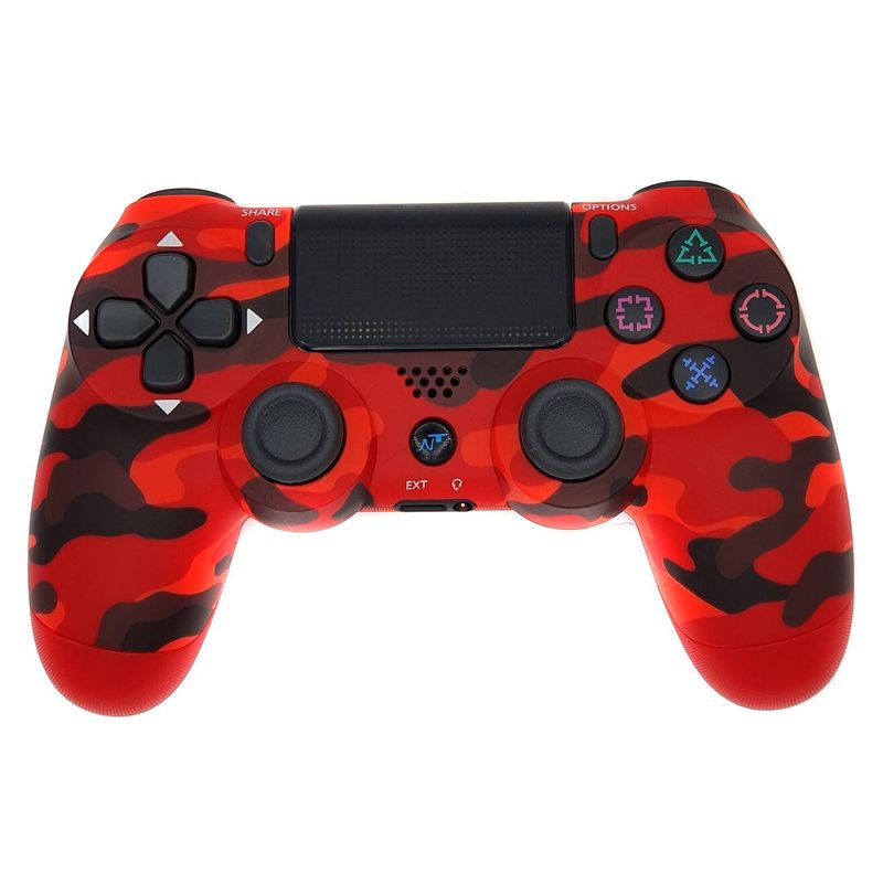 NJOY TECH - Gamepad Njoytech Camuflado Azul Para PS4