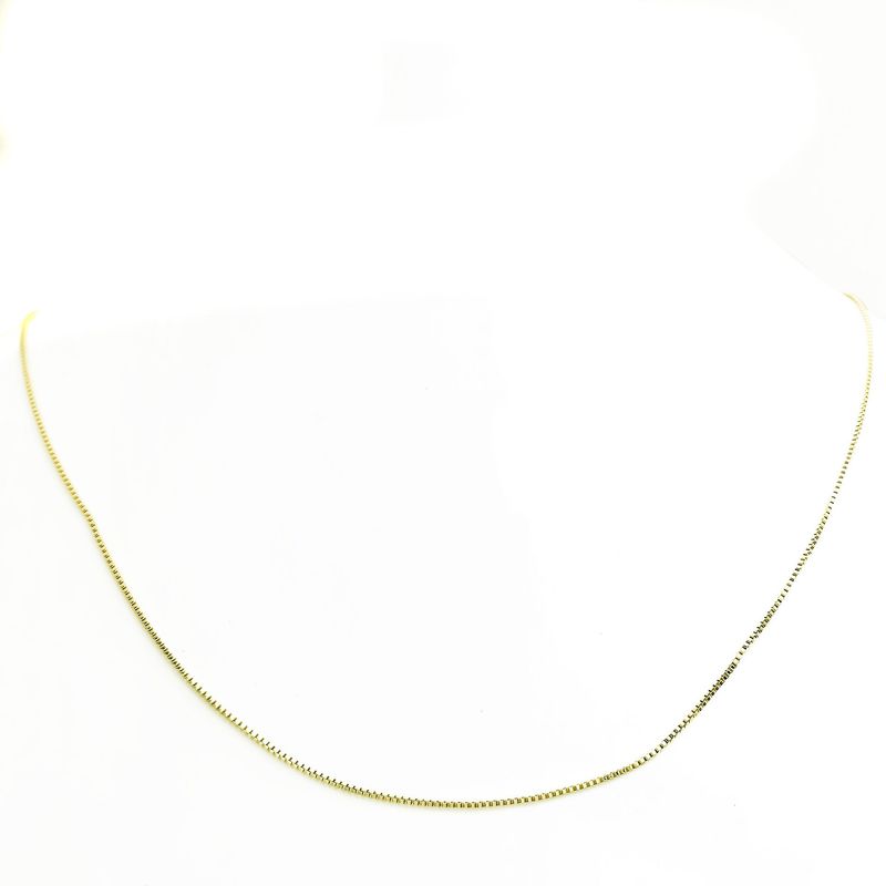 ANDREA COGGIOLA JOYAS - Cadena Veneciana 45cm Enchapado Oro 18K