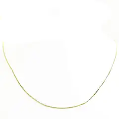 ANDREA COGGIOLA JOYAS - Cadena Veneciana 45cm Enchapado Oro 18K