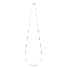 ANDREA COGGIOLA JOYAS - Cadena Mini Puntos 50cm Enchapada Oro 18K
