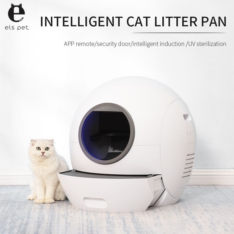 ELS PET - Baño Inteligente Automatico para Gatos con Wifi Elspet.
