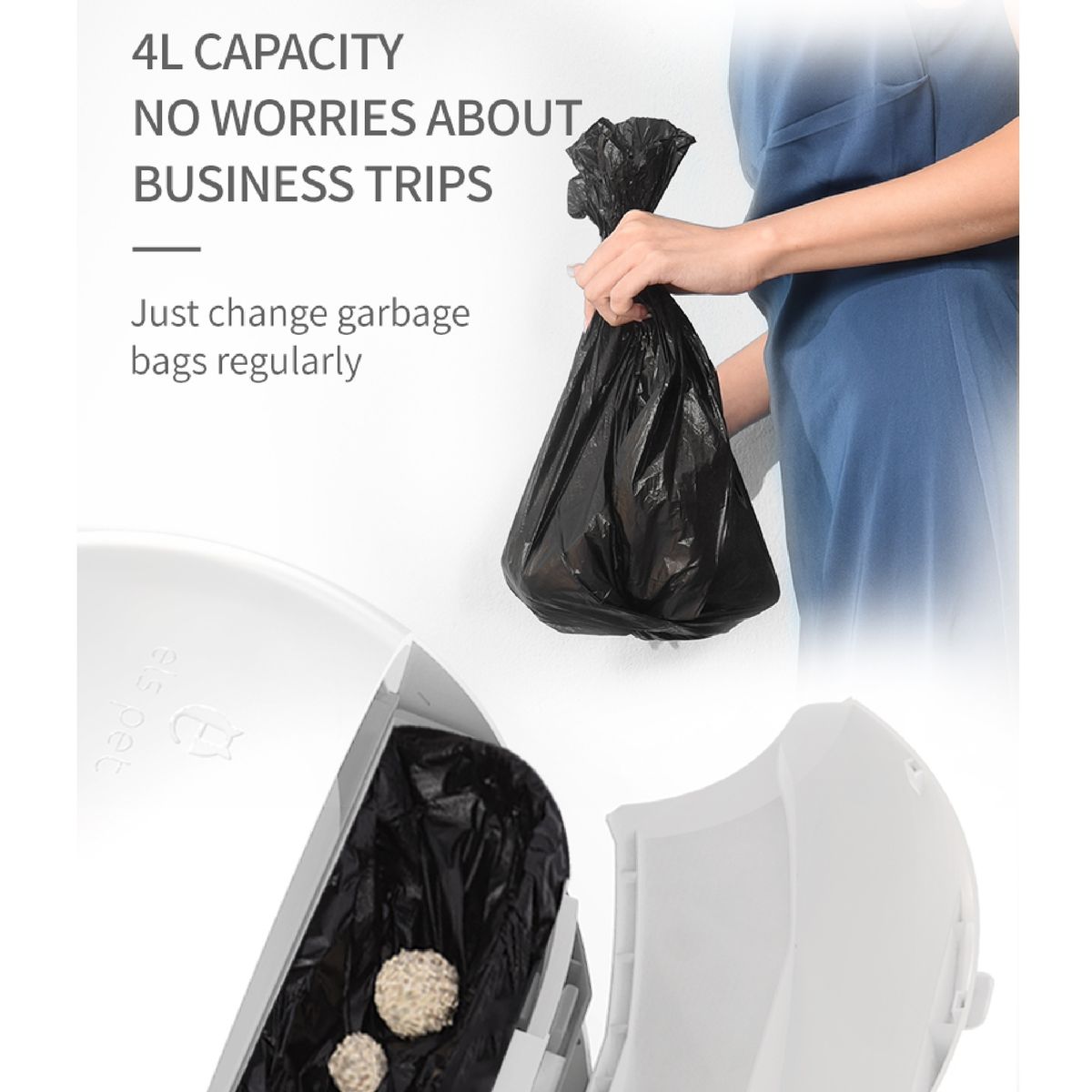 ELS PET - Baño Inteligente Automatico para Gatos con Wifi Elspet