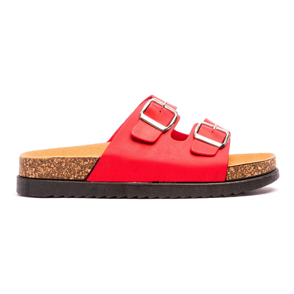 CHANCLETA - Sandalia Mujer Rojo Arlequin Chancleta