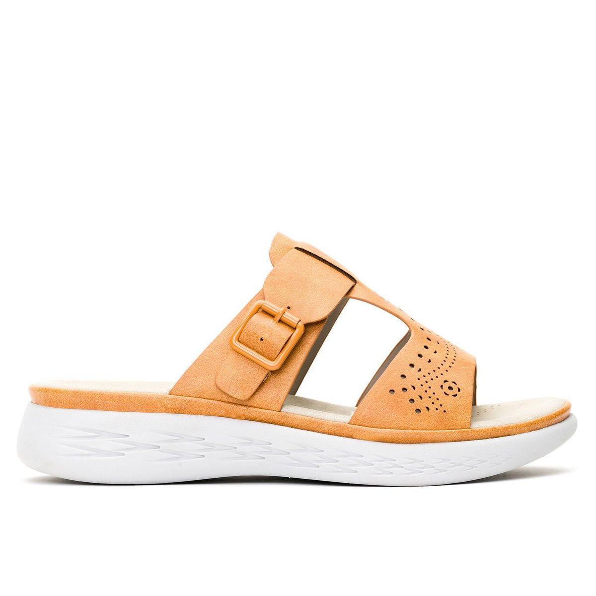 CHANCLETA - Sandalia Mujer Camel Kairi Chancleta