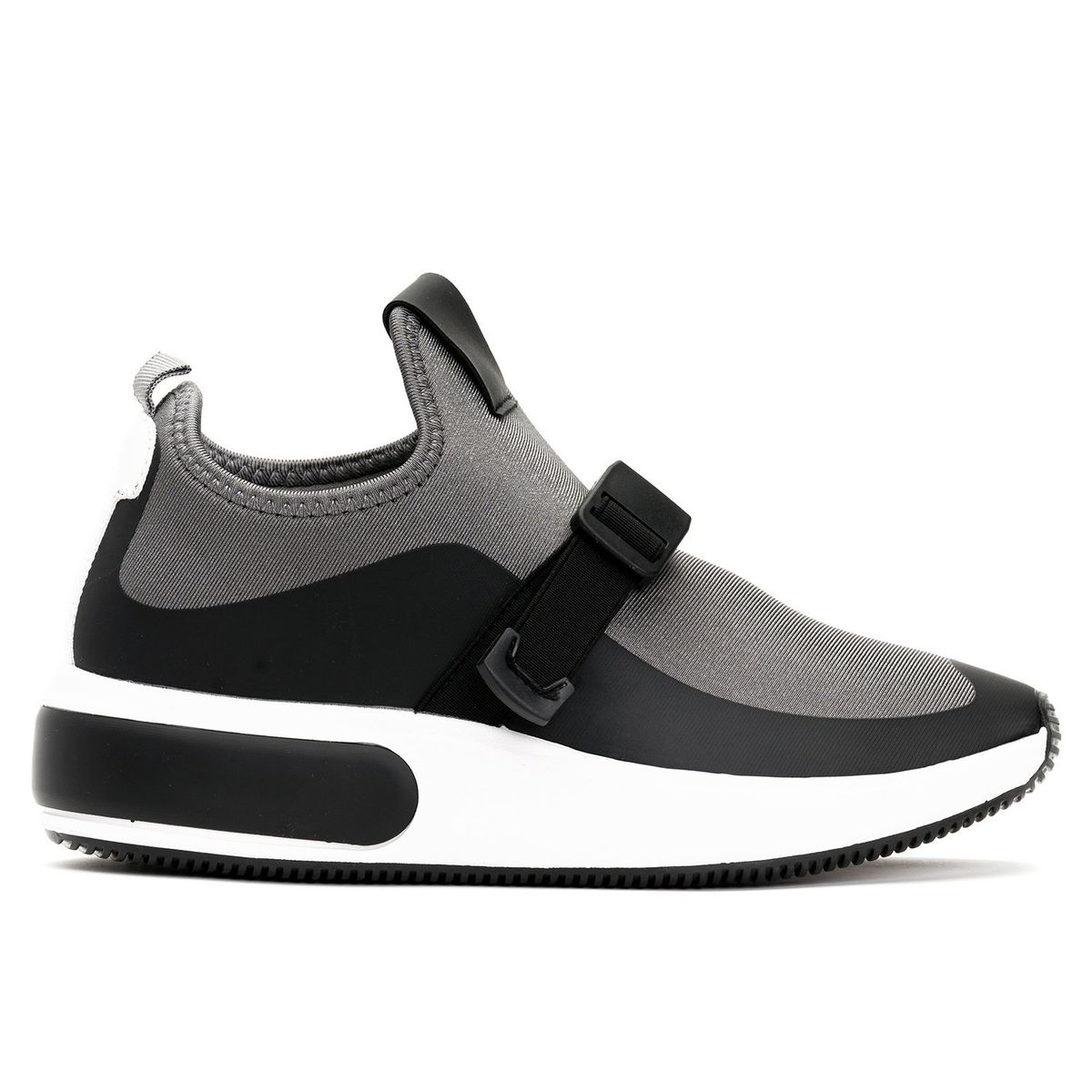 CHANCLETA - Zapatilla Mujer Gris Kofi Chancleta