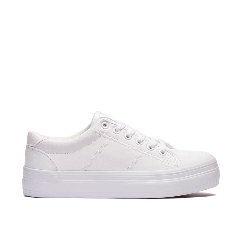 CHANCLETA - Zapatilla Mujer Blanco Colomba Chancleta