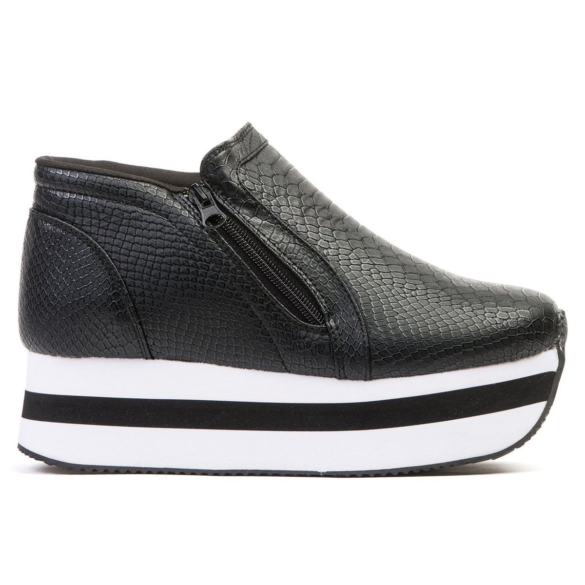CHANCLETA - Zapatilla Mujer Negro Nagini Chancleta