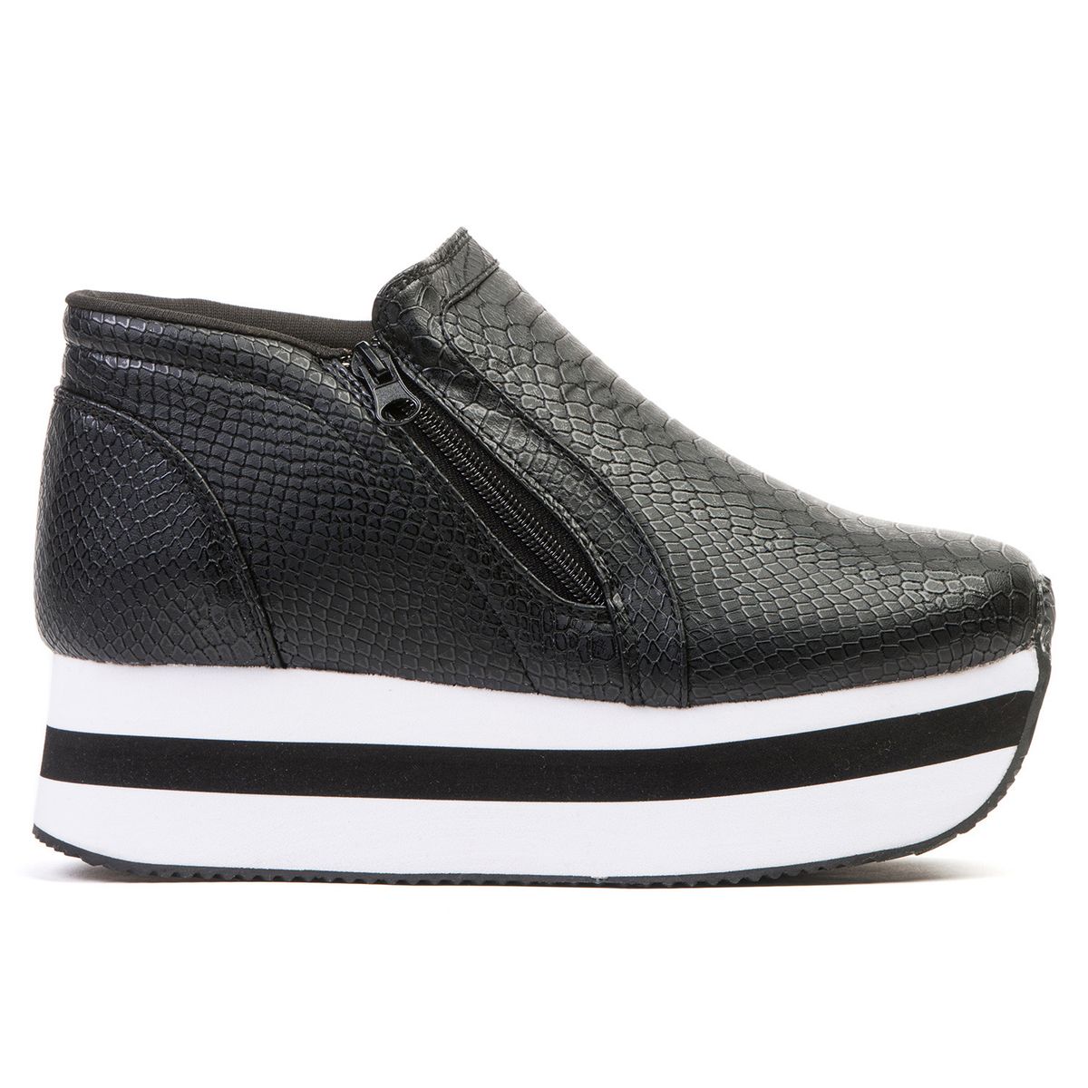 CHANCLETA - Zapatilla Mujer Negro Nagini Chancleta