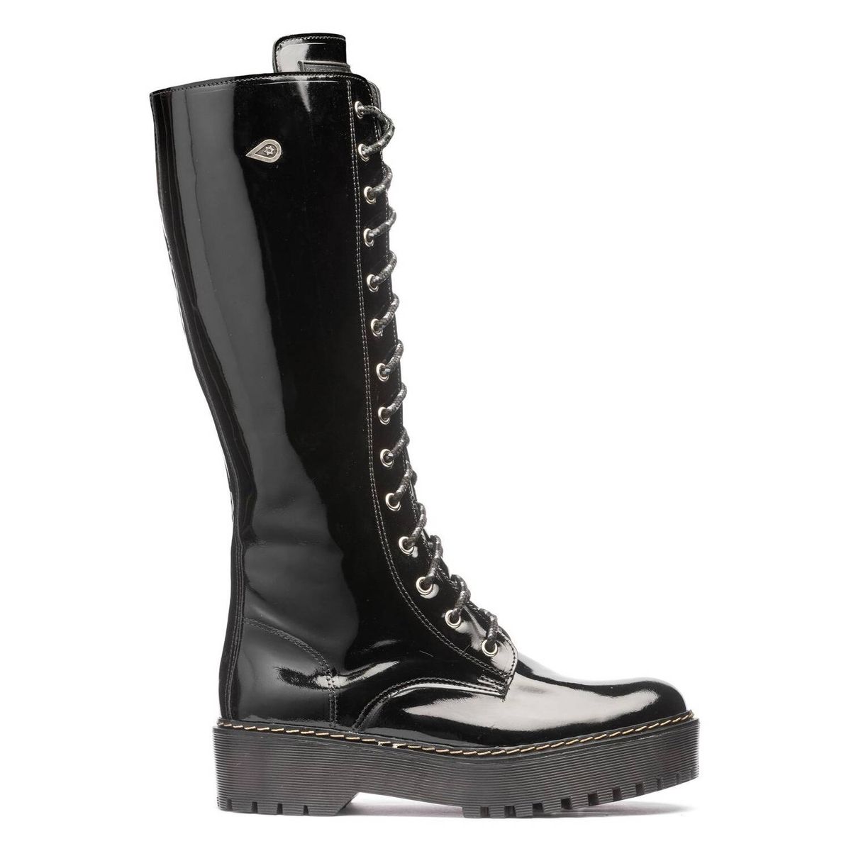 LANDAZURI - Bota Skade Charol Negra Landazuri