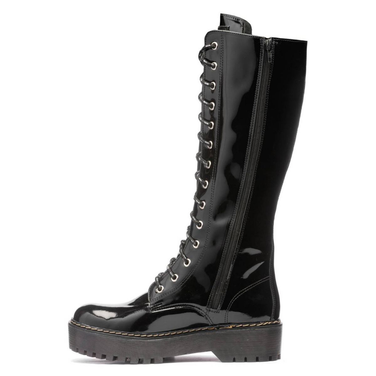 LANDAZURI - Bota Skade Charol Negra Landazuri