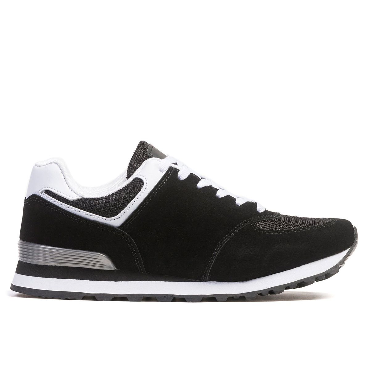 CHANCLETA - Zapatilla Mujer Negro Panter Chancleta