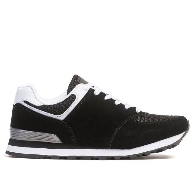 CHANCLETA - Zapatilla Mujer Negro Panter Chancleta