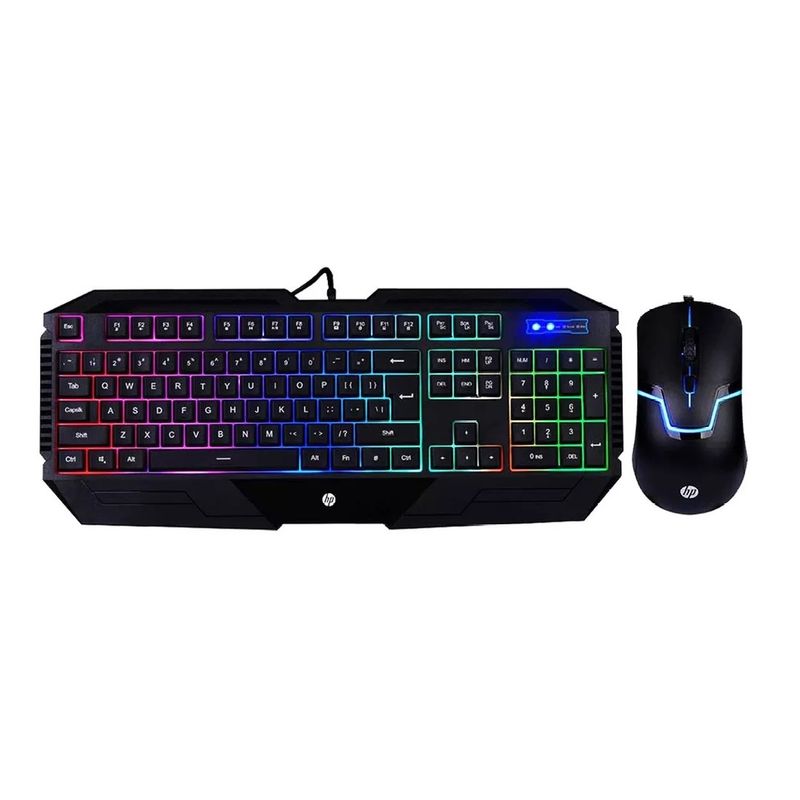 HP - Kit Gamer Combo Teclado y Mouse HP GK1100
