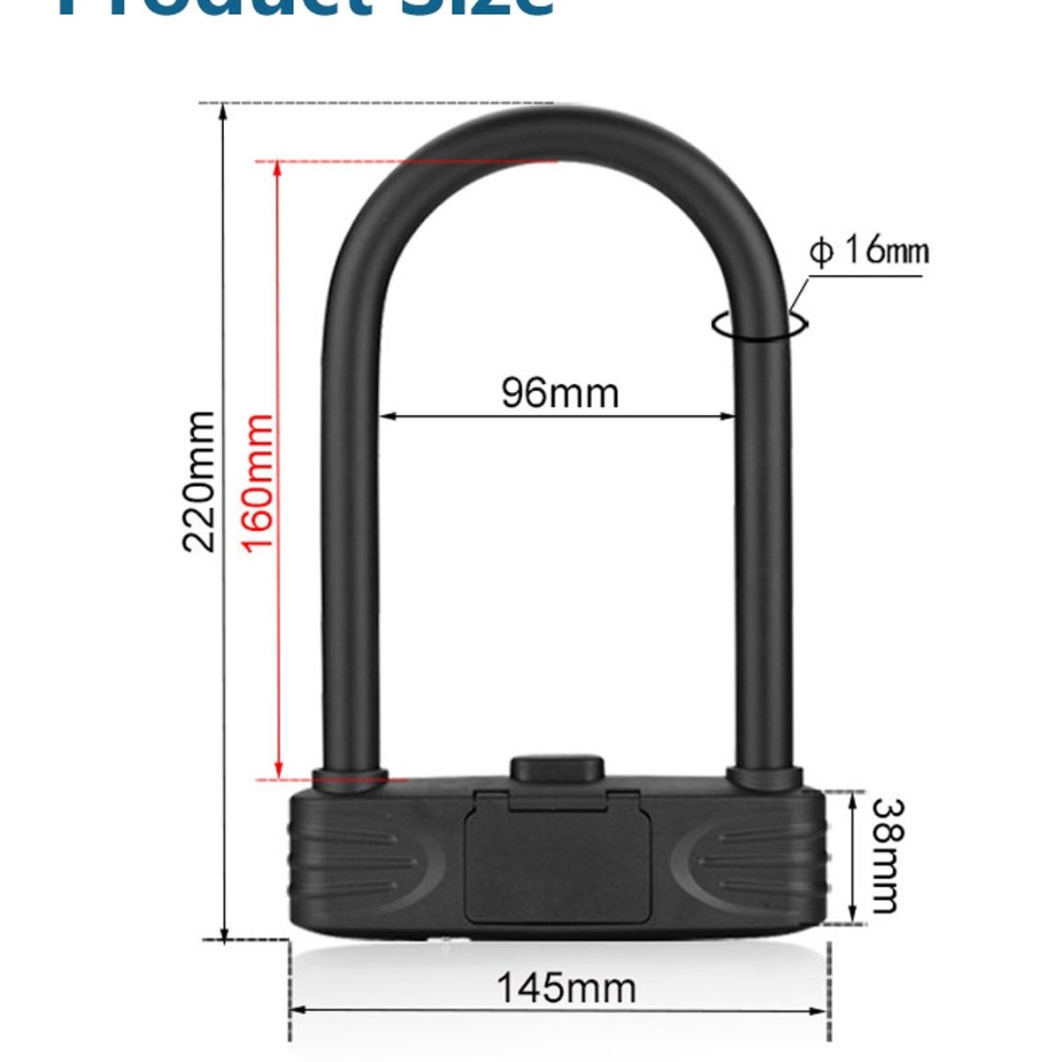GENERICO - CANDADO ULOCK CON CLAVE VM