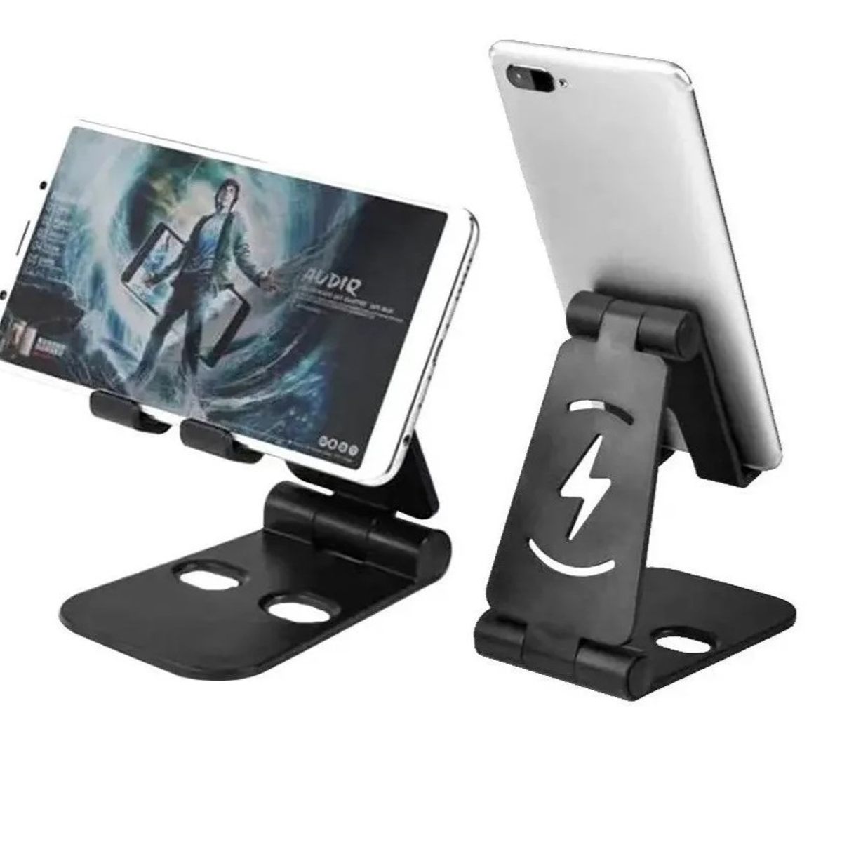 GENERICO - Soporte De Mesa Plegable Para Smarphone Tablet Celulares