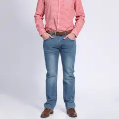 POTROS - Jeans Linea Spandex Regulart Fit Denim
