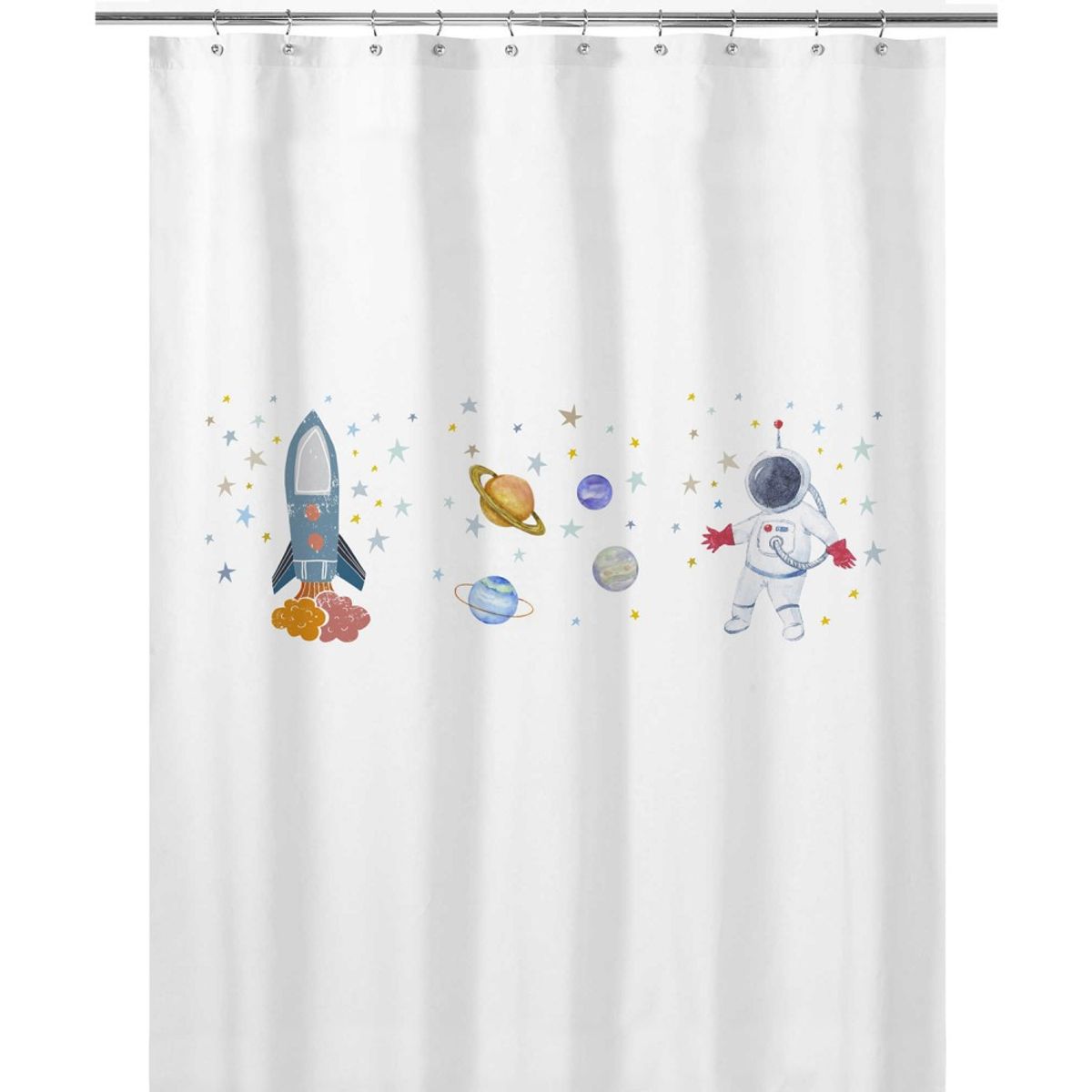 TUYO PRINT - Cortina de Baño Espacial - Tuyo Print