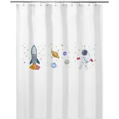 TUYO PRINT - Cortina de Baño Espacial -