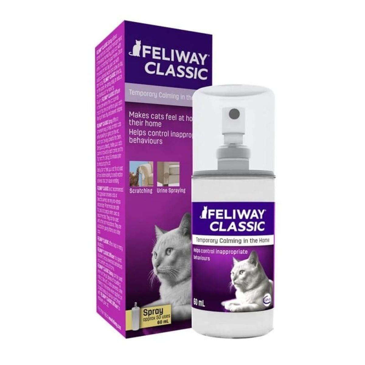 FELIWAY - Spray Feliway Classic Anti Estres Gato 60ml