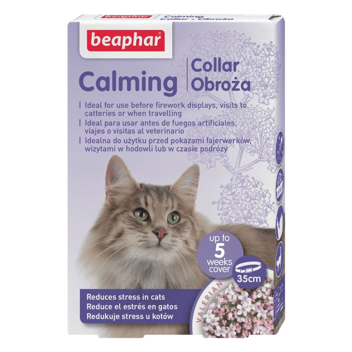 BEAPHAR - Collar Beaphar Calming Gato, Ajustable