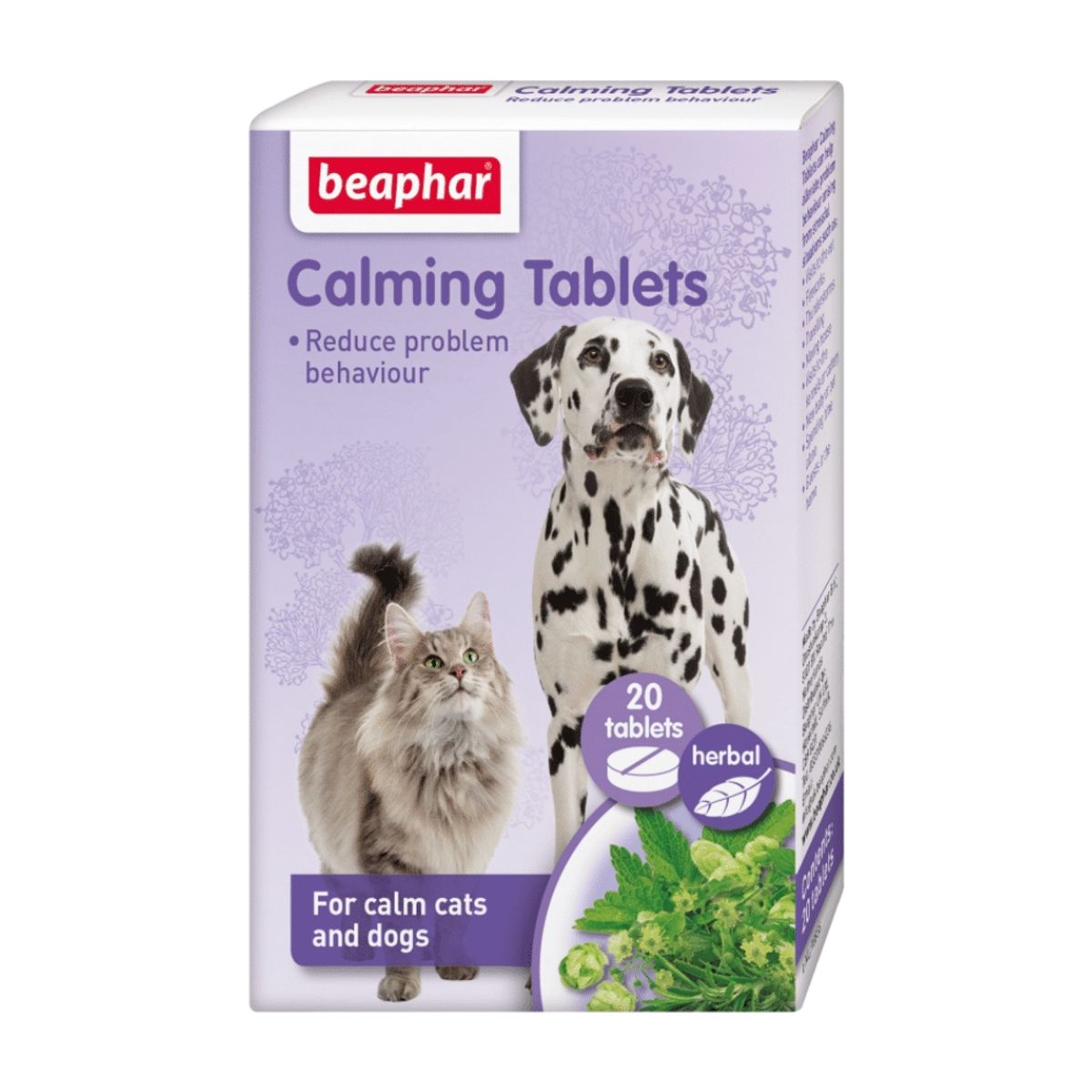 BEAPHAR - Tabletas Beaphar Calming Perros y Gatos 20Und