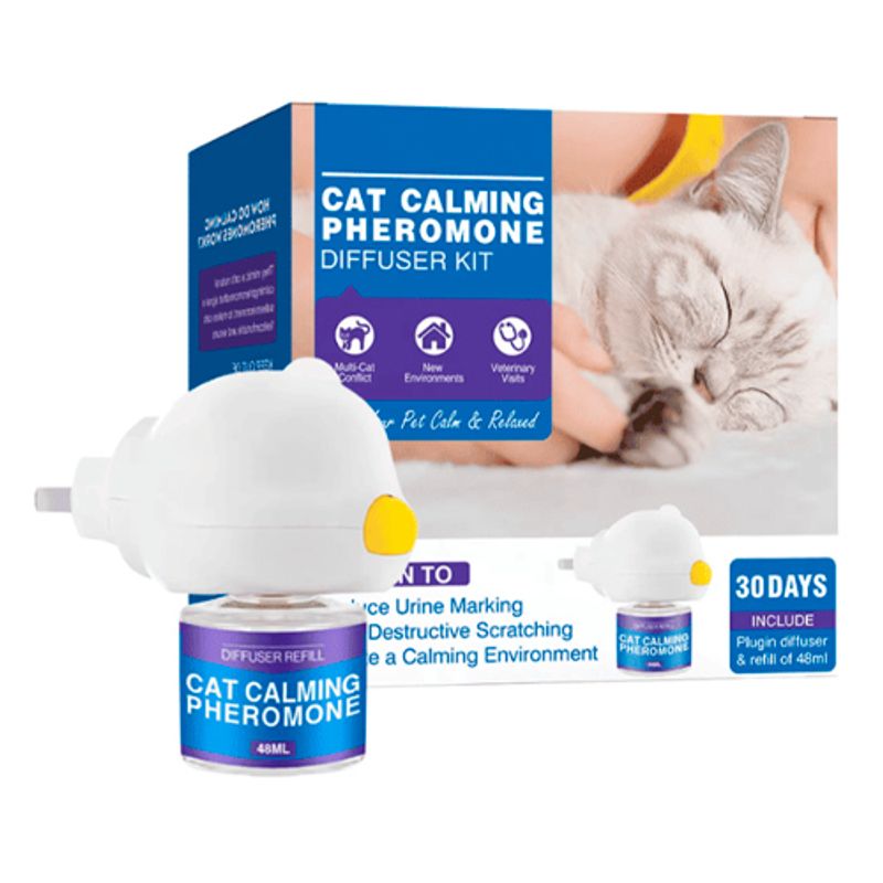 MARBEN PETS - Marben Difusor Calmante  Gato + Recarga 48ml, 30 dias