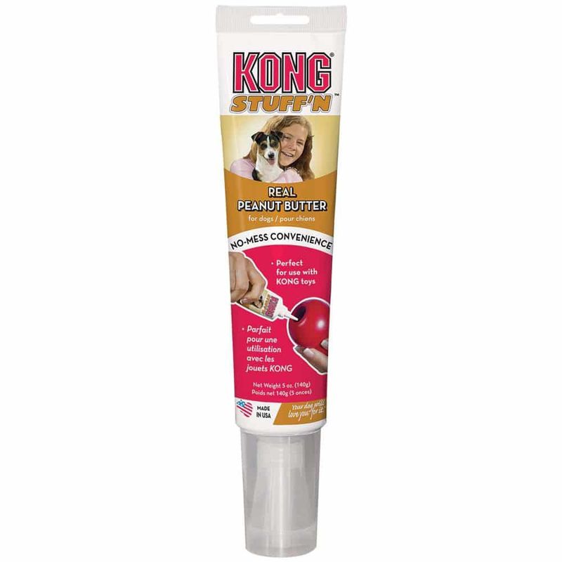 KONG - Kong Snack mantequilla Mani Stuffn Peanut Butter, 140grs