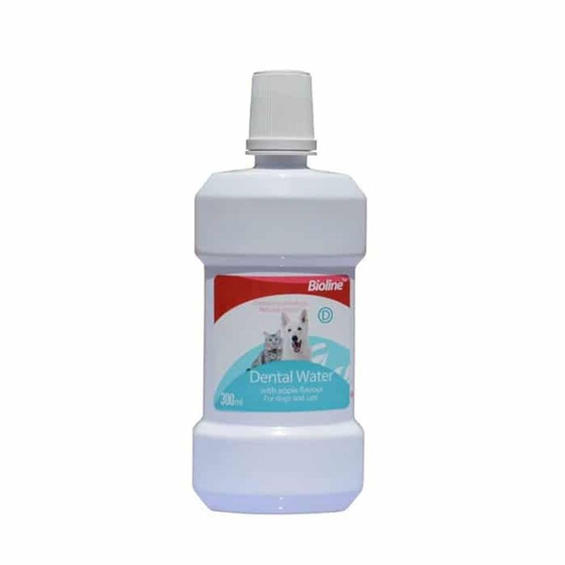 BIOLINE - Bioline Aditivo Cuidado Dental Water Perro y Gato, 300ml