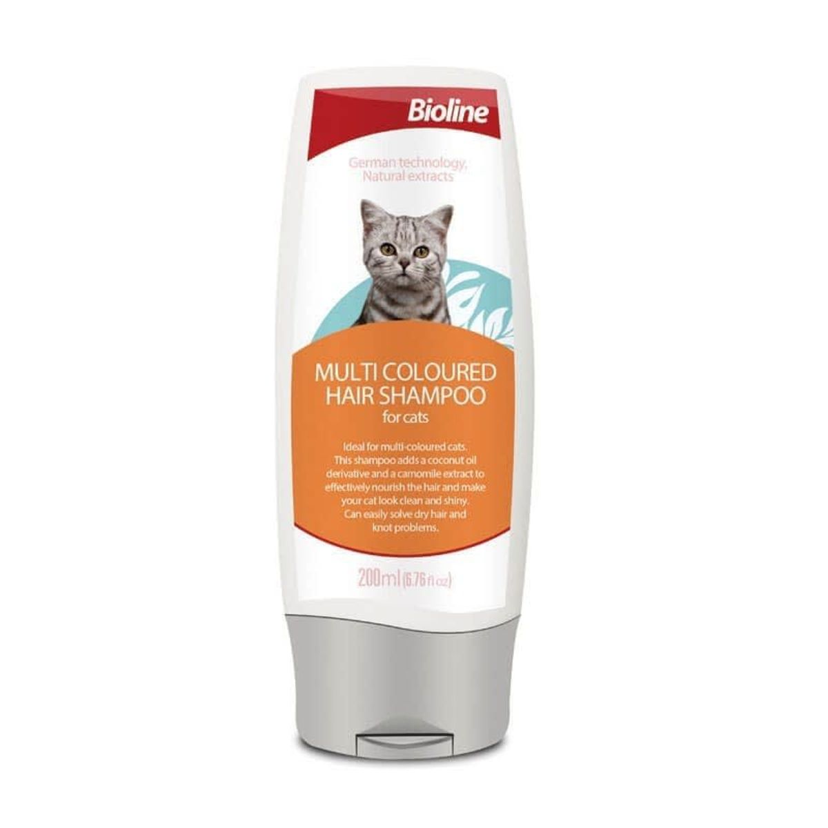 BIOLINE - Shampoo Gato Bioline Multicolores, 200ml.