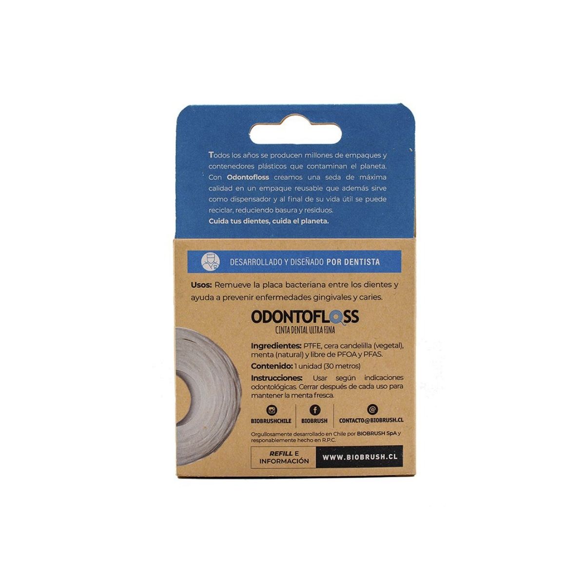 BIOBRUSH - Seda Dental Vegana Biobrush Odontofloss