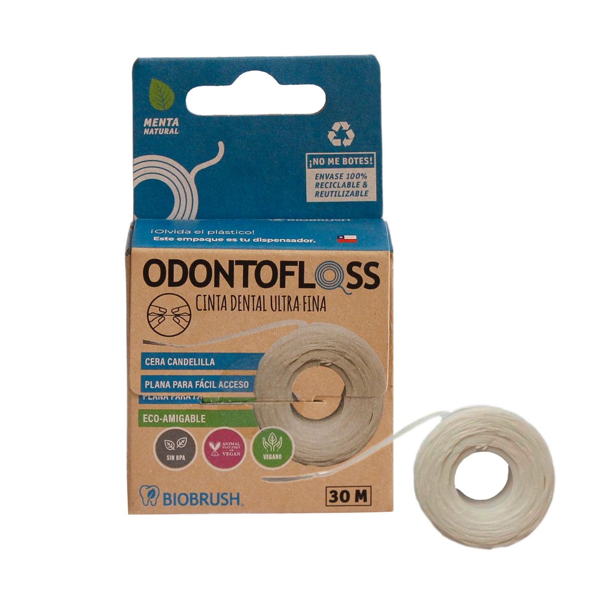 BIOBRUSH - Pack 2 Cintas Dentales Biobrush Odontofloss