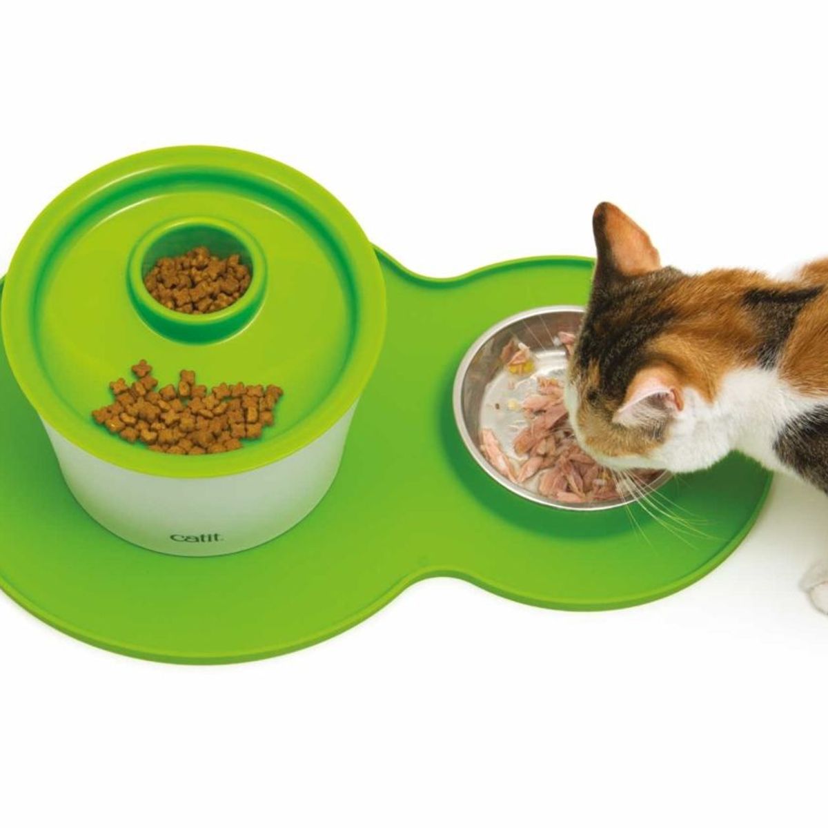 CATIT - Alfombra Protectora Catit Anti Derrames Bebedero Con Plato