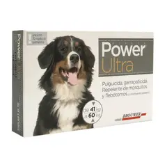 POWER - Ultra Pipeta Antiparasitario Perro 41 a 60 Kg