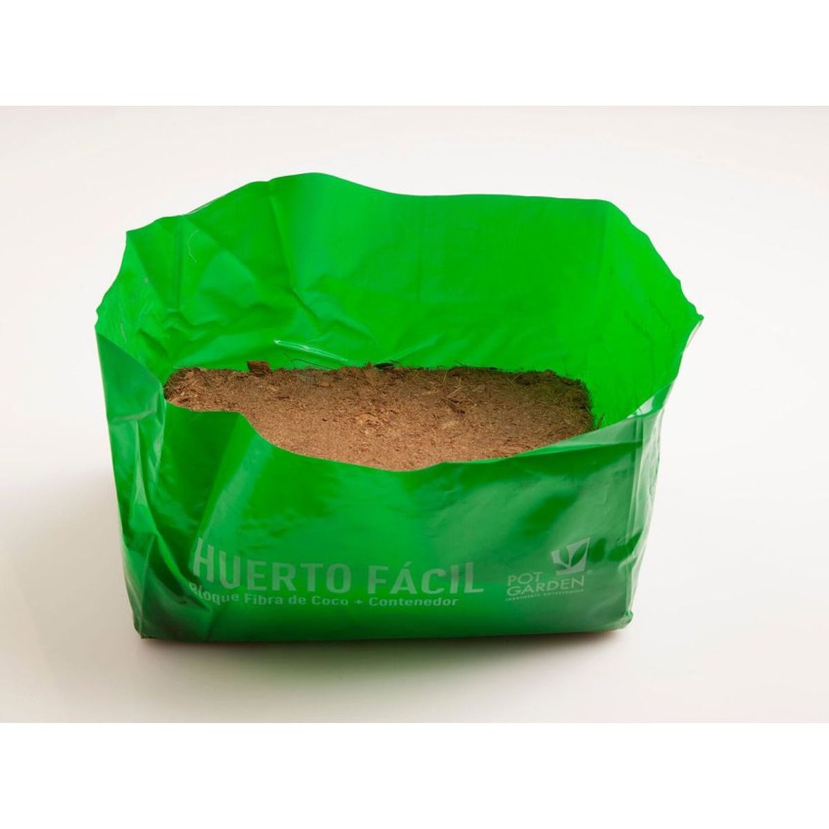 POT GARDEN - Bloque Sustrato fibra de coco Potgarden ® Huerto Fácil