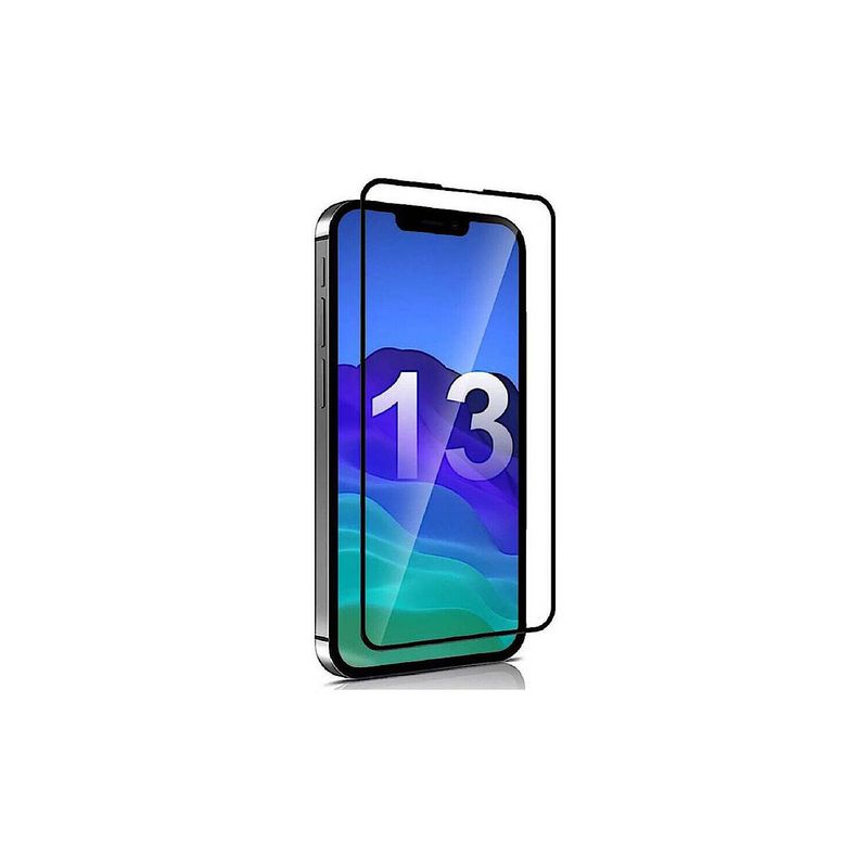 GENERICO - Lámina de Vidrio Completa Para iPhone 13 Normal