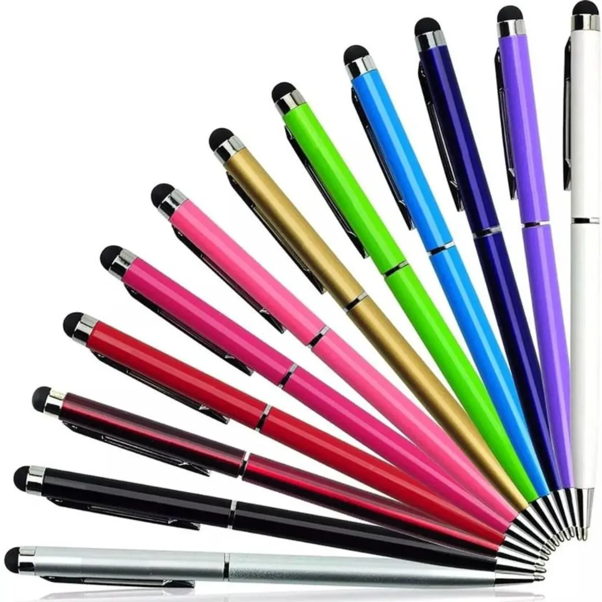 GENERICO - Lápiz touch stylus ipad teléfono tablet smartphone 2 en 1