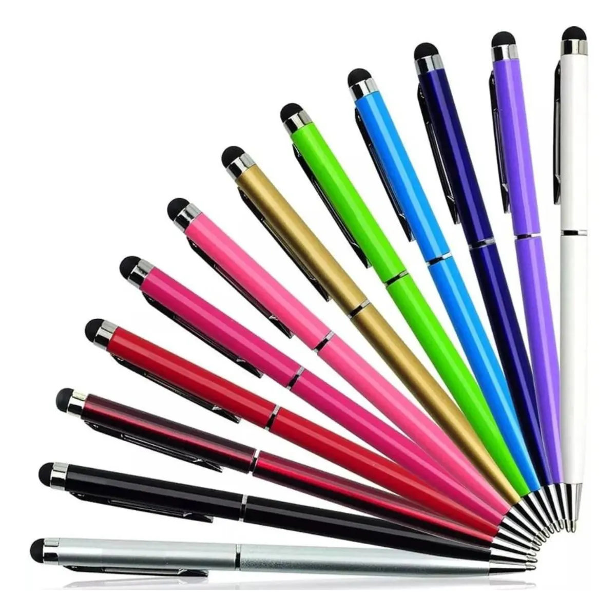 GENERICO - Lápiz touch stylus ipad teléfono tablet smartphone 2 en 1