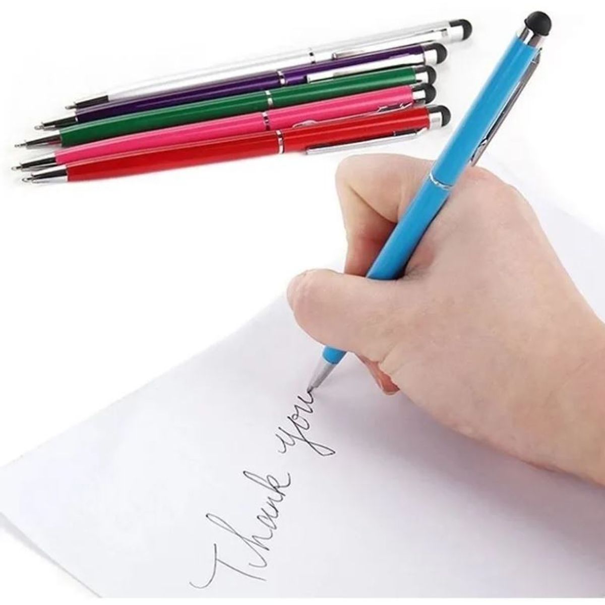 GENERICO - Lápiz touch stylus ipad teléfono tablet smartphone 2 en 1