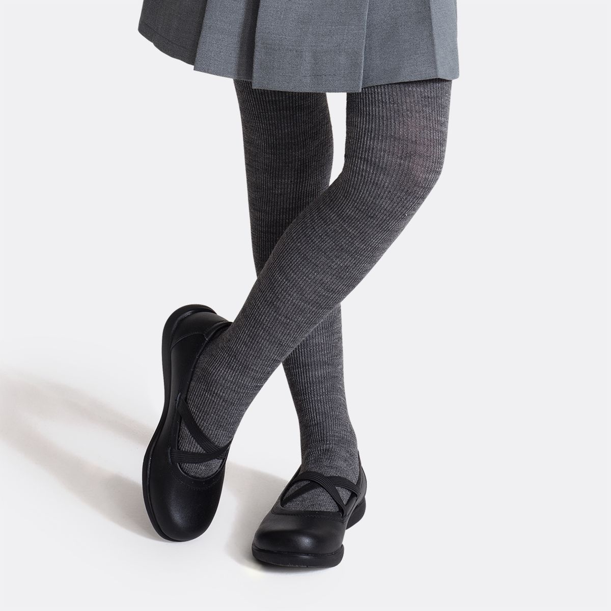 CAFFARENA - Panty Mujer algodón Escolar Caffarena