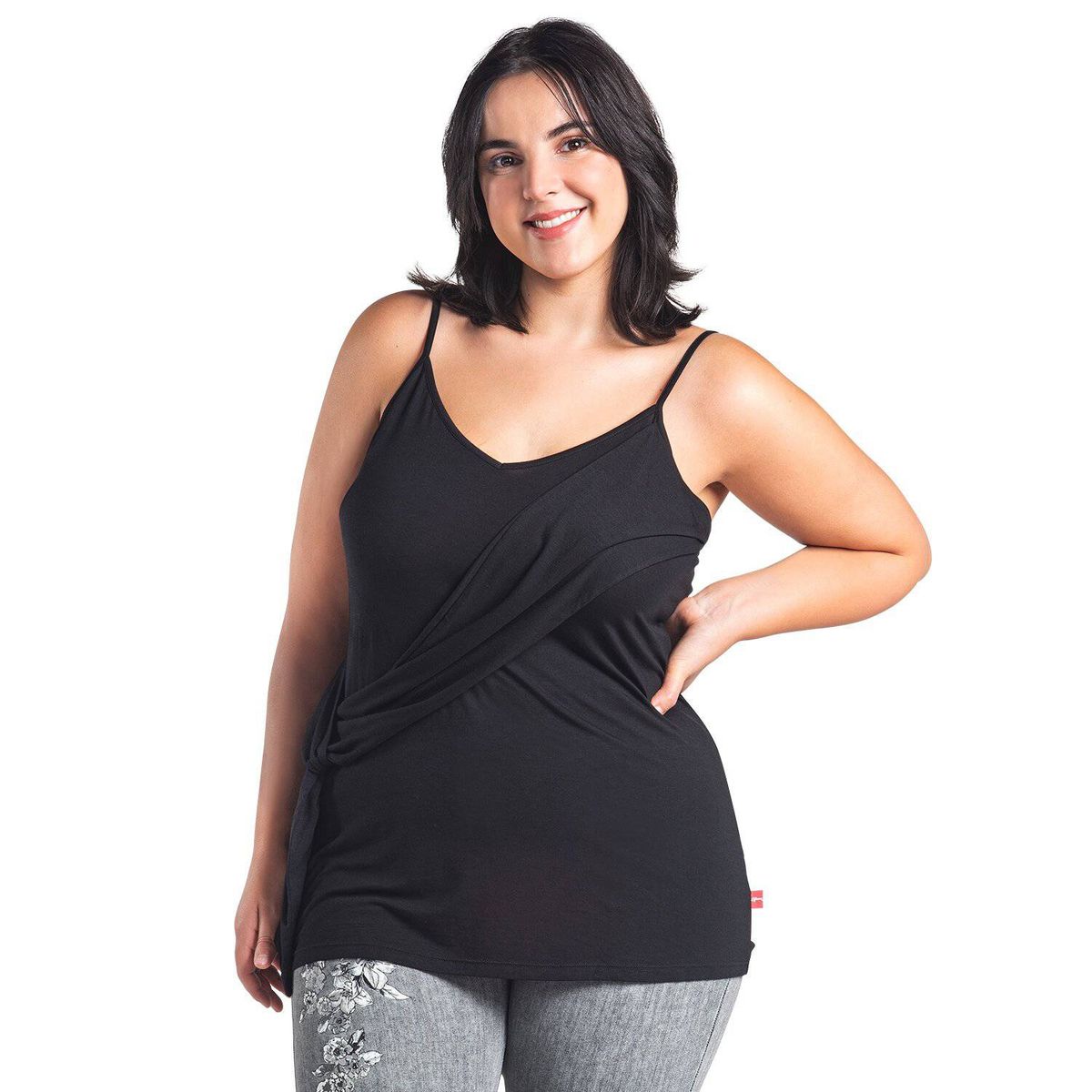 CAFFARENA - Polera viscosa.