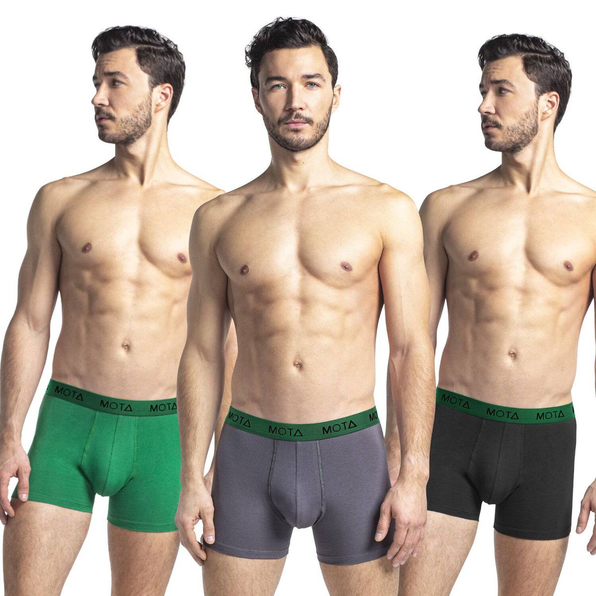 MOTA - Boxer medio algodon pack 3.