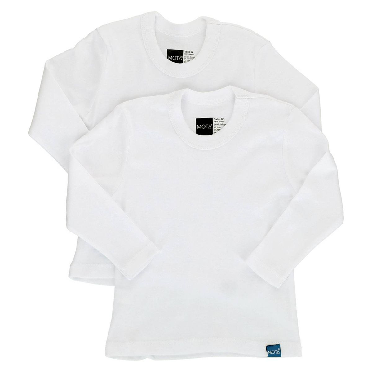 MOTA - Camiseta manga larga algodón pack 2 mota