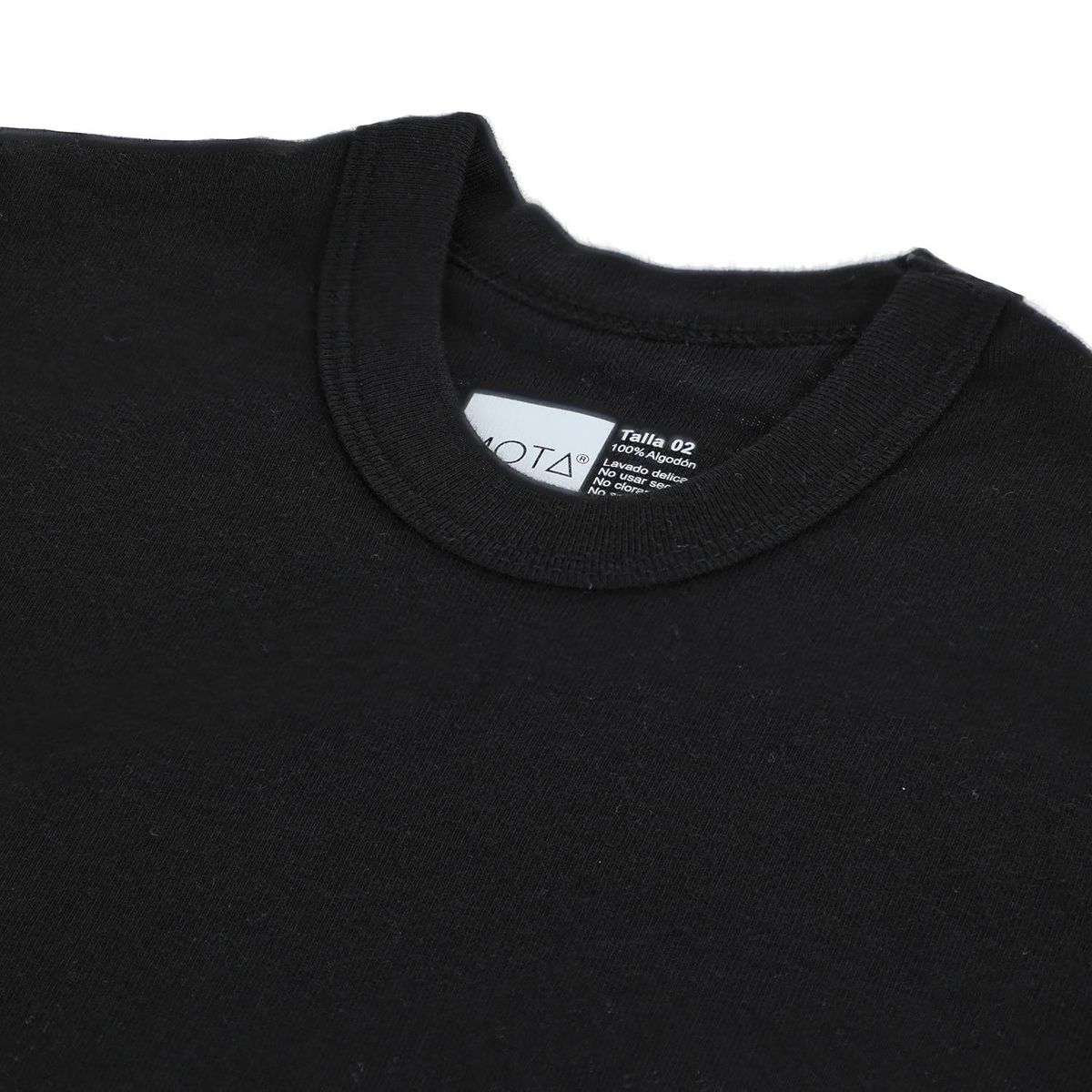 MOTA - Camiseta algodón manga larga mota