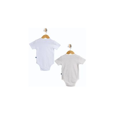 Imagen 2 del producto Body manga corta pack 2 algodón mt4600