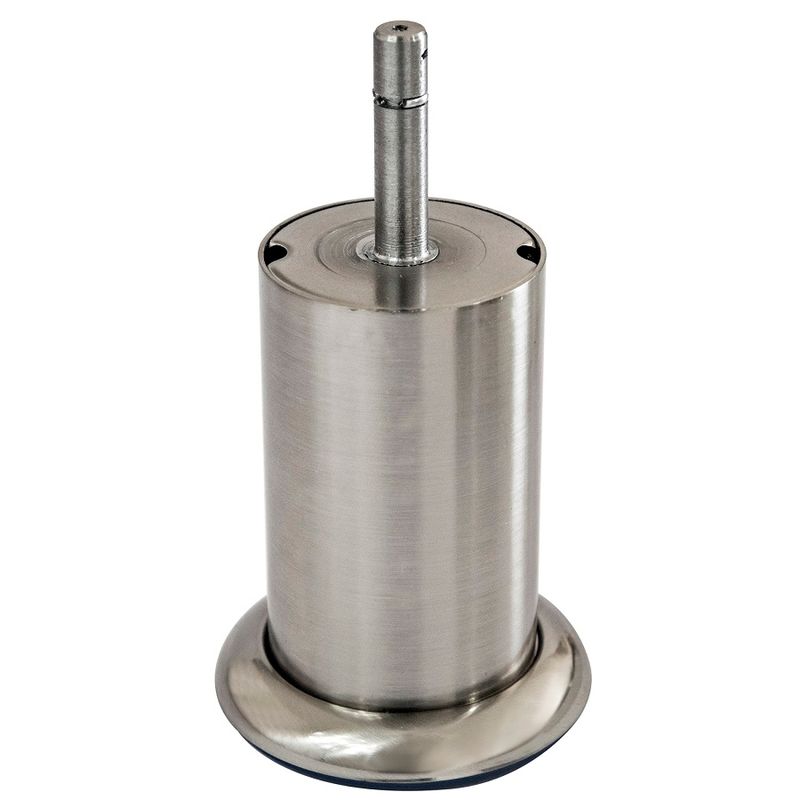 CIC - Pata para camas CIC y Celta Metálica Satinada Vástago 0.93 cm