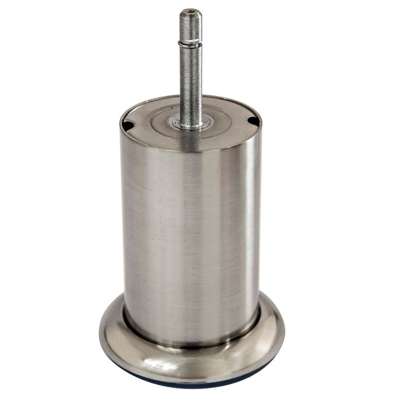 BLOCCARE - Pata para cama Satinada Vástago 0.8 cm para camas CIC y Celta