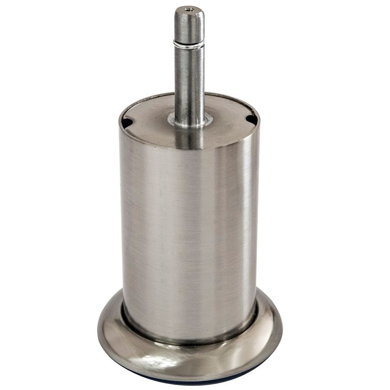 Pata para cama Flex Metalica Satinada Vastago 1.05 cm